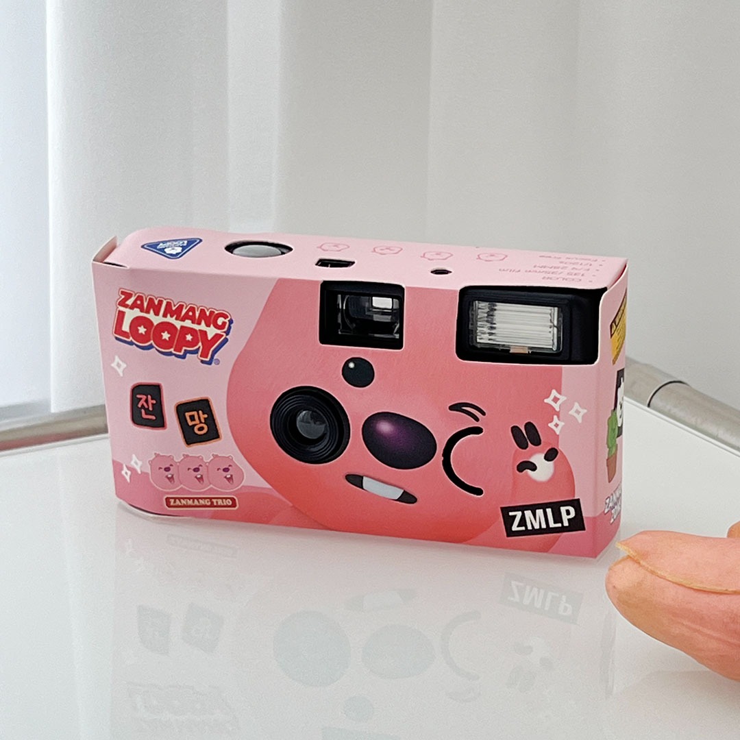 [단독배송] 잔망루피 일회용 카메라